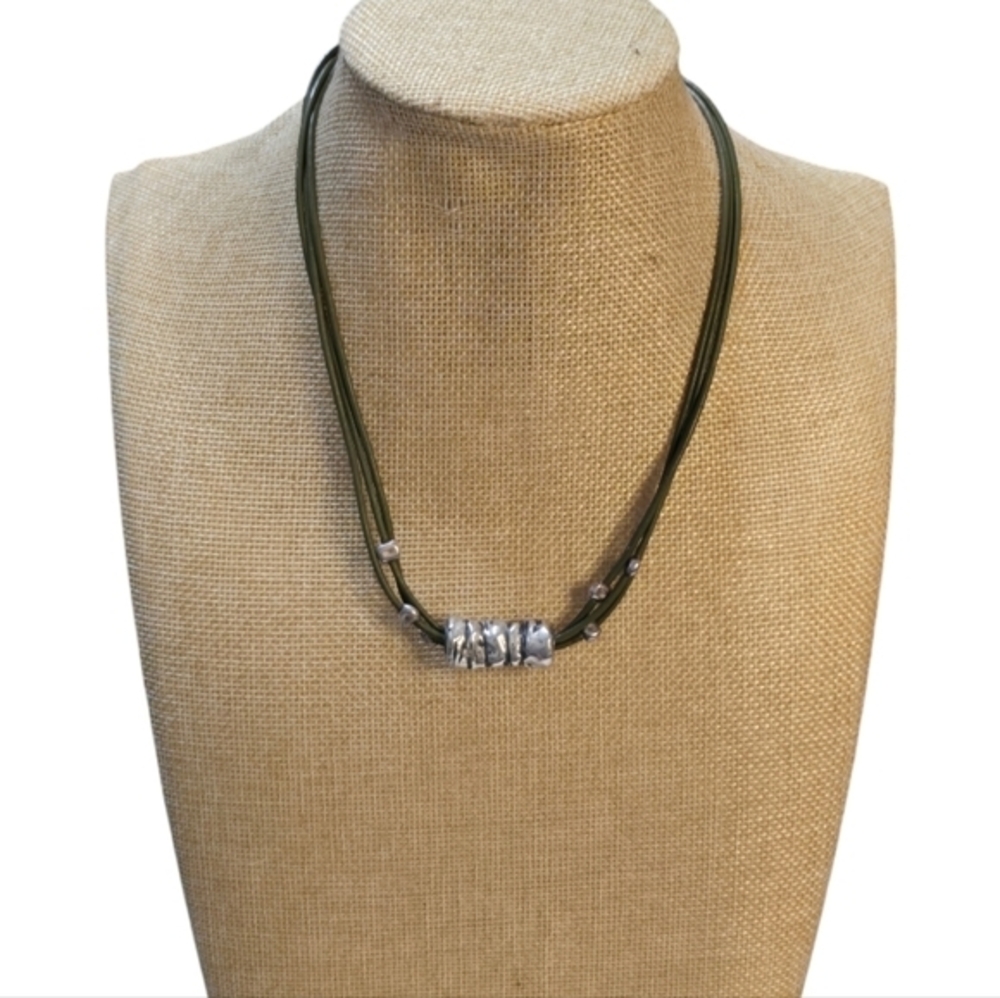 Silpada, Vintage, Silpada Necklace Y2K BOHO, N1481, 2000, Sterling Silver Charm
